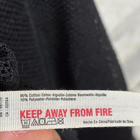 Free People Beach womens medium black full length beach cover up new fishnet - Picture 5 of 5